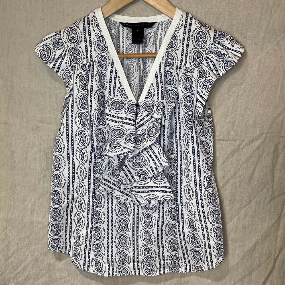 Marc by Marc Jacobs Paisley Blouse